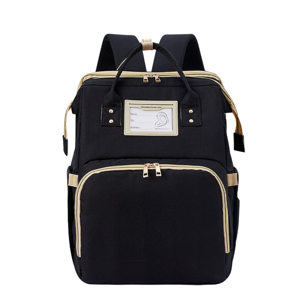 Bolsa Viajera Convertible con Cuna Portátil USB - Image 7