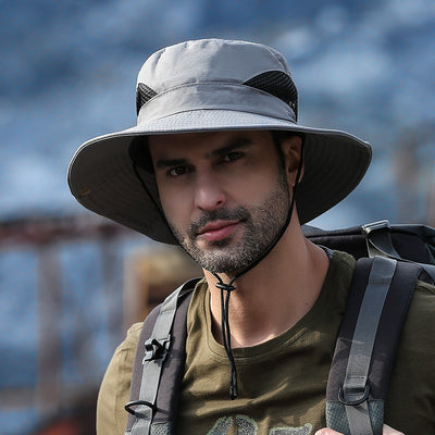 Sombrero Pescador Transpirable para Hombre - Protección Solar Verano - Image 3