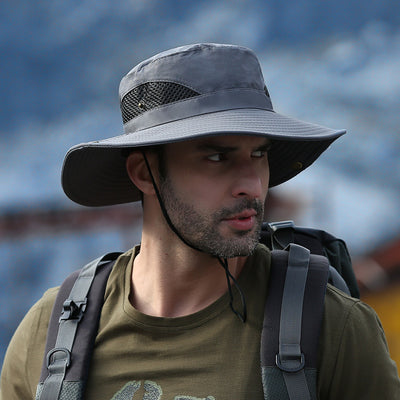 Sombrero Pescador Transpirable para Hombre - Protección Solar Verano - Image 5