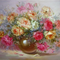 Kit de Pintura Digital DIY Flores Hermosas - Decoración para el Hogar