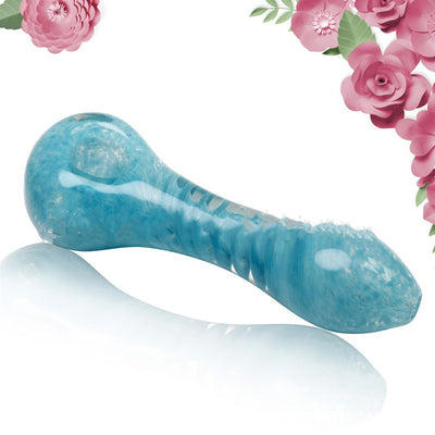 Adornos de Vidrio a Rayas Azules para Decoración - Image 5