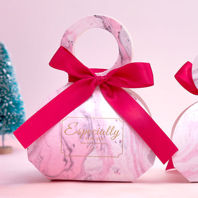 Caja de Dulces Portátil Creativa para Bodas - Bolsa de Regalo Elegante - Image 4