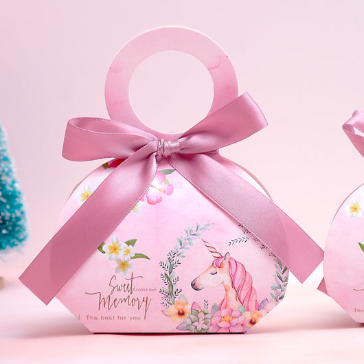 Caja de Dulces Portátil Creativa para Bodas - Bolsa de Regalo Elegante - Image 5