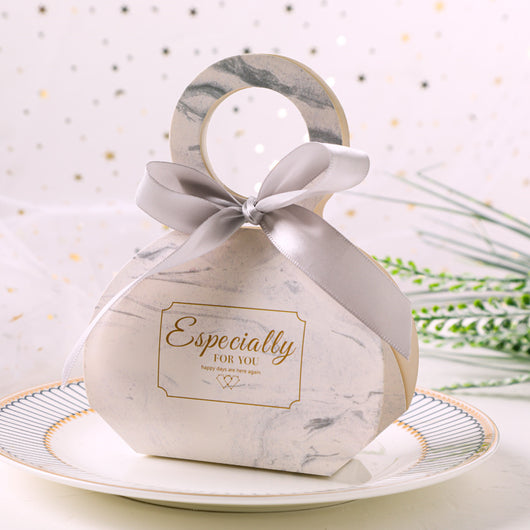 Caja de Dulces Portátil Creativa para Bodas - Bolsa de Regalo Elegante - Image 3