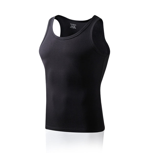 Chaleco Deportivo Elástico para Hombre en Algodón Puro Transpirable