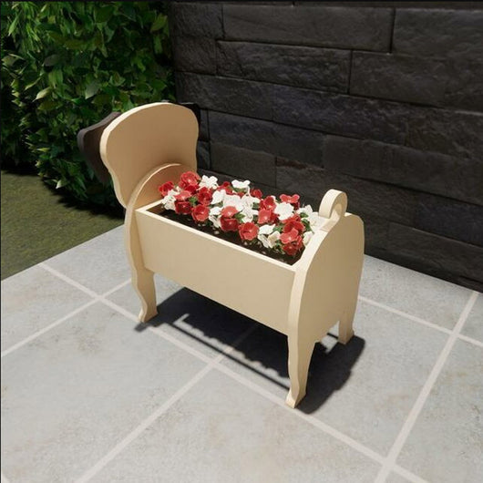 Maceta Decorativa Perro Pug para Plantas de Interior - Image 10