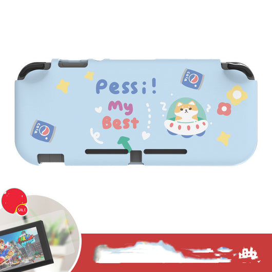 Funda Protectora Nintendo Switch Lite - Diseño Shiba Inu y Conejo Kawaii - Image 6