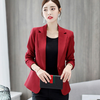 Blazer Ejecutivo Coreano Slim Fit para Mujer - Chaqueta Casual Versátil - Image 9