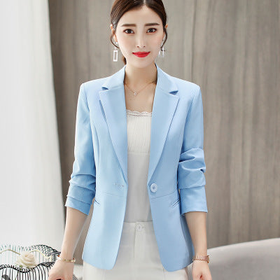 Blazer Ejecutivo Coreano Slim Fit para Mujer - Chaqueta Casual Versátil - Image 6