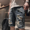 Pantalones Casuales Rectos de Cinco Puntos Tide Brand Trend