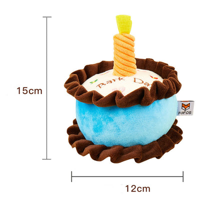 Juguete de Pastel de Cumpleaños para Gatos con Sonido y Hierba Gatera Resistente - Image 6