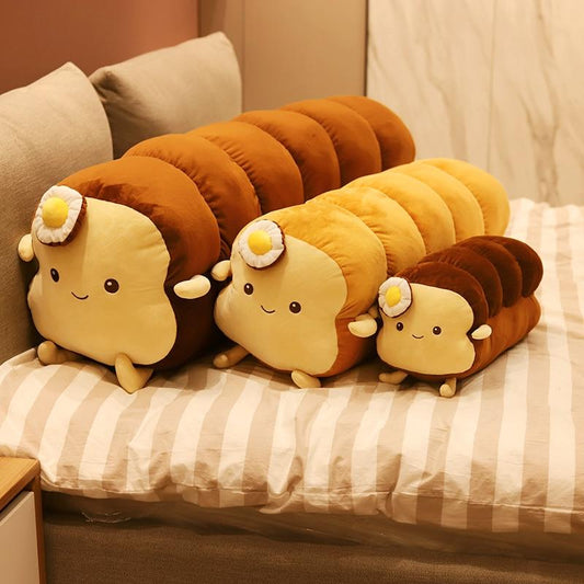 Almohada Tostada con Huevo Pochado