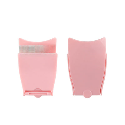 Peine Plegable de Acero Inoxidable para Cejas y Pestañas