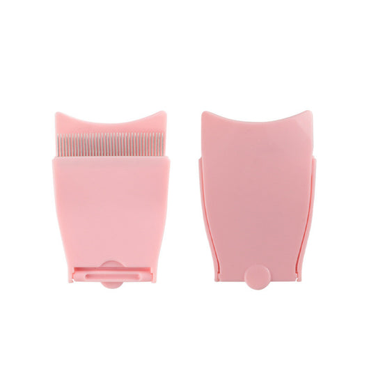 Peine Plegable de Acero Inoxidable para Cejas y Pestañas