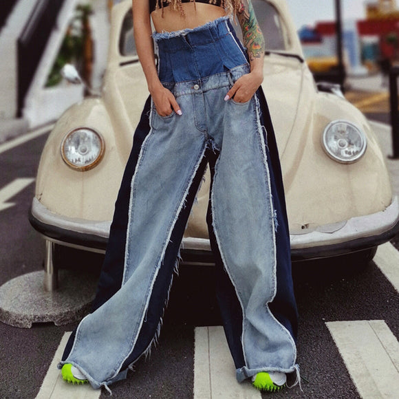 Calça Feminina Flare de Cintura Alta - Design Solto Tendência Outono