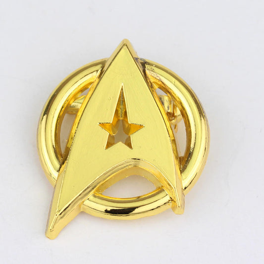 Insignia del Primer Capitán Star Trek - Broche Coleccionable