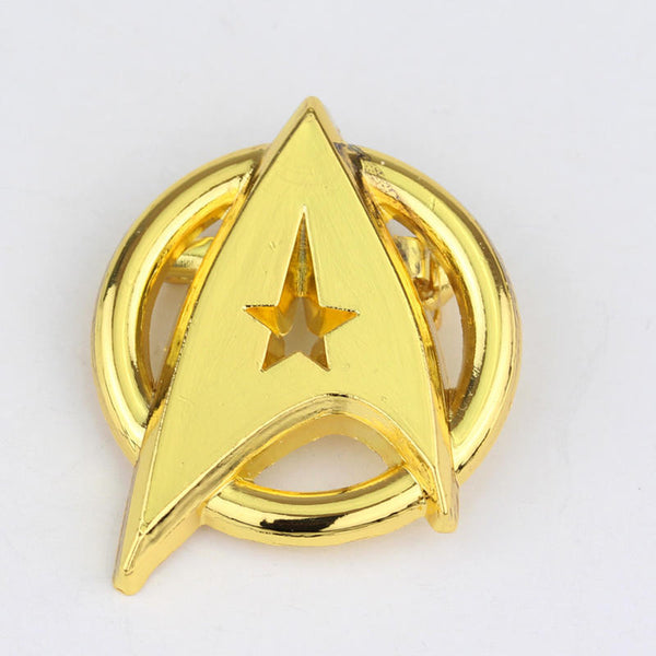 Insignia del Primer Capitán Star Trek - Broche Coleccionable