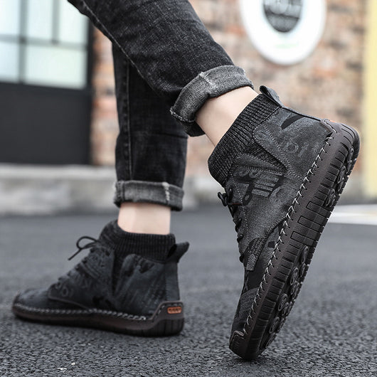 Zapatos Deportivos Altos para Hombre con Calcetines Integrados - Image 4
