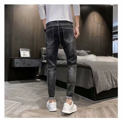 Pantalones Casuales Slim Stretch con Puño Ajustado - Image 7