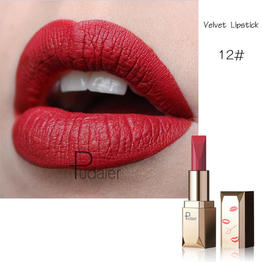 Labial Velvet Matte Pudaier - Acabado Aterciopelado de Larga Duración - Image 30