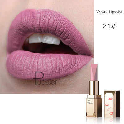 Labial Velvet Matte Pudaier - Acabado Aterciopelado de Larga Duración - Image 22