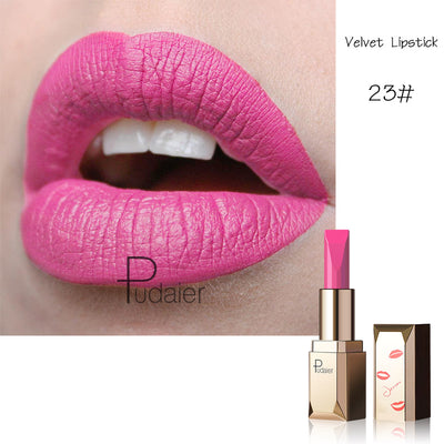 Labial Velvet Matte Pudaier - Acabado Aterciopelado de Larga Duración - Image 24