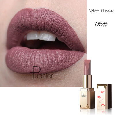Labial Velvet Matte Pudaier - Acabado Aterciopelado de Larga Duración - Image 6