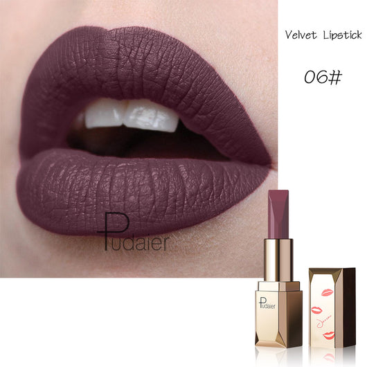 Labial Velvet Matte Pudaier - Acabado Aterciopelado de Larga Duración - Image 7