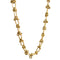 Personalized Knotted Thorn Chain Stackable Adjustable Sweatshirt Necklace Dorado