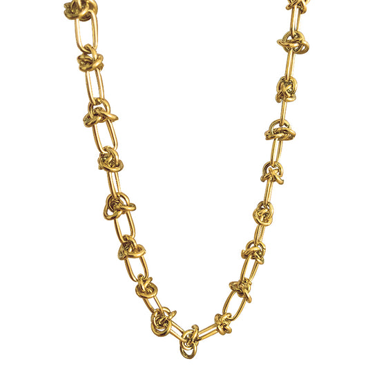 Collar Ajustable con Cadena de Nudos Personalizados para Capas - Image 2