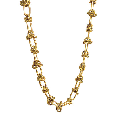 Collar Ajustable con Cadena de Nudos Personalizados para Capas - Image 2