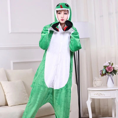 Pijama Franela Unisex Estampado Mono - Ropa Cómoda para Casa Otoño Invierno - Image 11