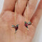 Long Pearl String Tassel Plateado Earrings With Simple Personality D Estilo