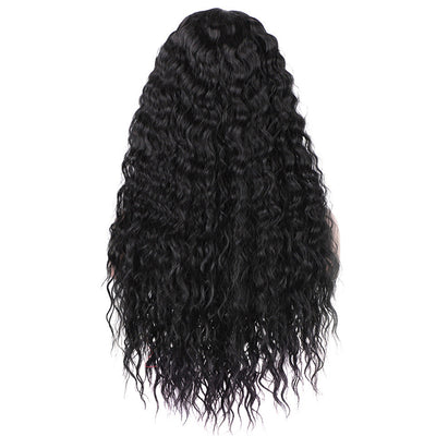 Peluca Rizada Larga para Mujer - Rizos Africanos Pequeños - Image 7