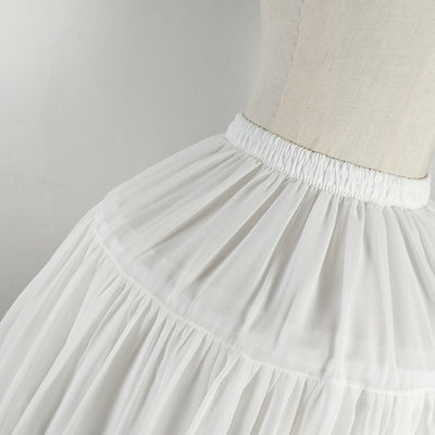 Falda Lolita Corta con Enagua Ajustable - Estilo Carmen con Armadura de Espina de Pescado - Image 3