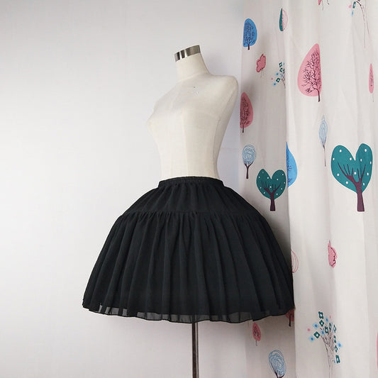 Falda Lolita Corta con Enagua Ajustable - Estilo Carmen con Armadura de Espina de Pescado - Image 2