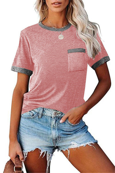 Blusa con Cuello Redondo y Bolsillos Funcionales - Image 11