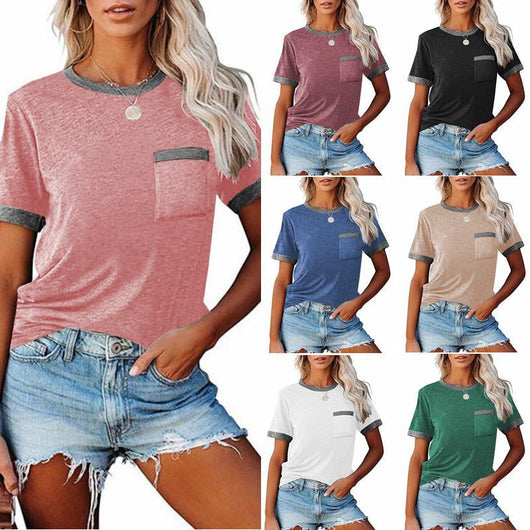 Blusa con Cuello Redondo y Bolsillos Funcionales - Image 12