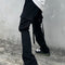 Pantalones Cargo Hombre Estilo Urbano Verano - Overol Funcional Casual