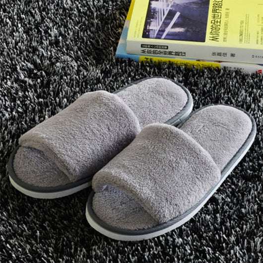 Pantuflas de Hotel con Suela Gruesa de Algodón - Pack Medio - Image 10