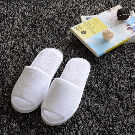 Pantuflas de Hotel con Suela Gruesa de Algodón - Pack Medio - Image 4