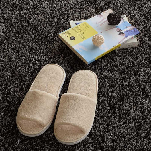 Pantuflas de Hotel con Suela Gruesa de Algodón - Pack Medio - Image 2