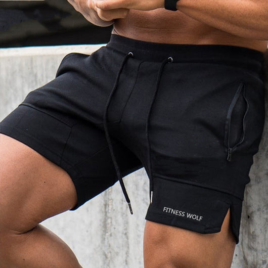 Pantalones Cortos Deportivos Hombre Talla Grande Transpirables Cinco Cuartos