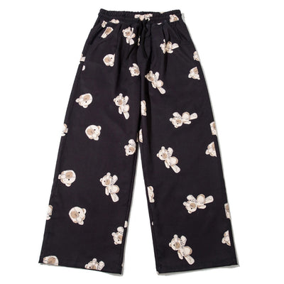Pantalones Casuales Harajuku Hip Hop con Estampado Ancho para Mujer - Image 11
