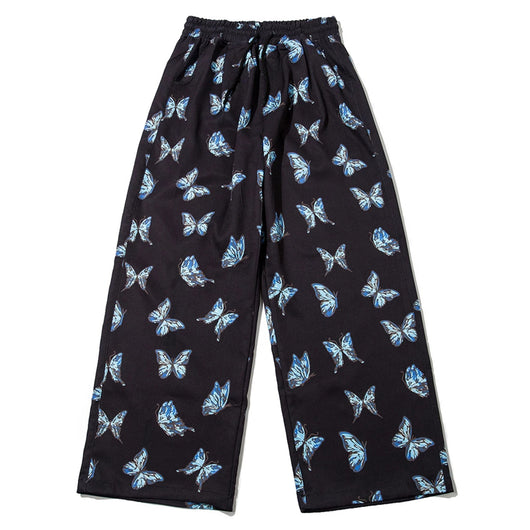 Pantalones Casuales Harajuku Hip Hop con Estampado Ancho para Mujer - Image 4