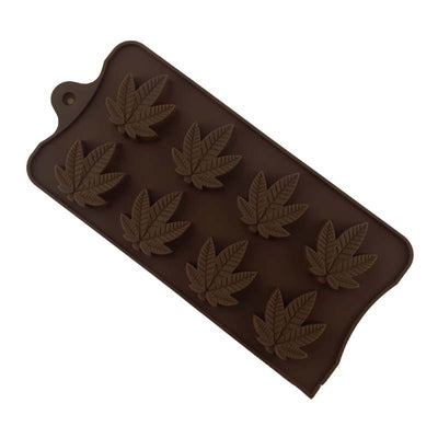 Molde de Silicona para Chocolate y Postres con Diseño de Hojas - Image 10