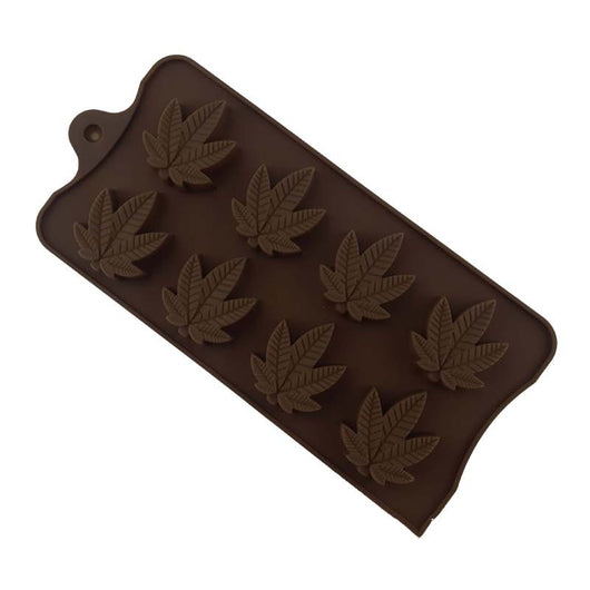 Molde de Silicona para Chocolate y Postres con Diseño de Hojas - Image 10