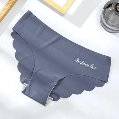 Panties Triangulares de Cintura Media con Entrepierna de Algodón Ice Silk - Image 10