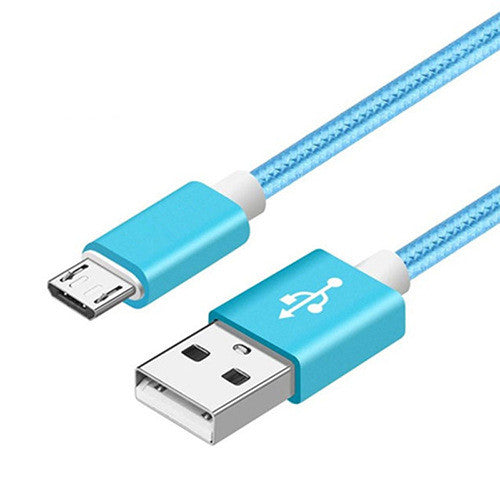 Cable de Carga Trenzado V8 Compatible con Apple - Durabilidad y Velocidad - Image 23