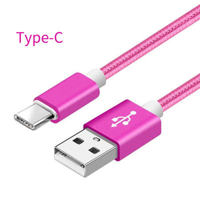 Cable de Carga Trenzado V8 Compatible con Apple - Durabilidad y Velocidad - Image 35